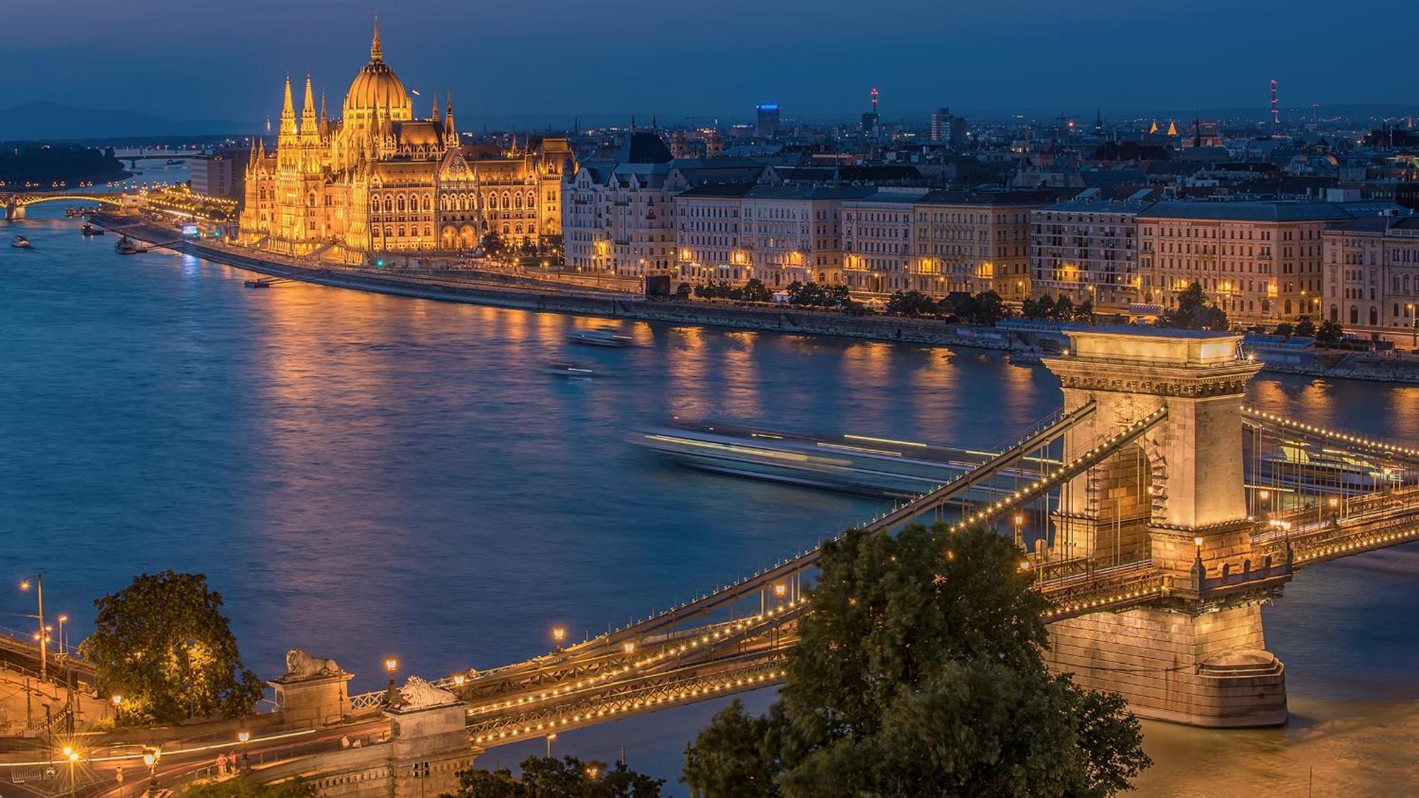 Riverside Luxury Panorama Home - Smarttv, Fastwifi Budapest Eksteriør billede